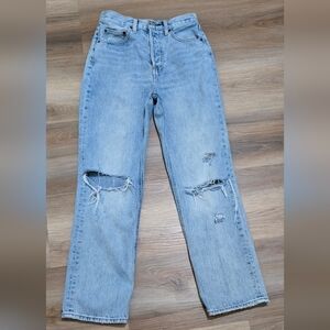 Denim Forum The Joni High Rise Looser Jeans Size 24